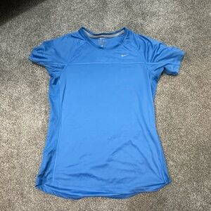 Nike Women's Short Sleeve Blue Tee